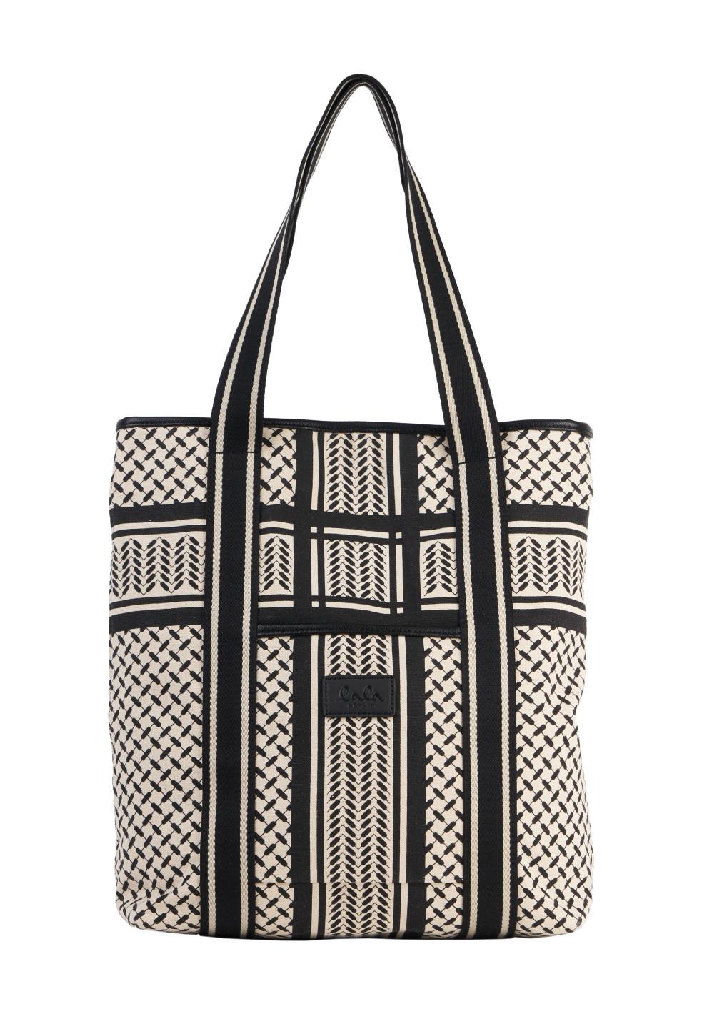 Tote Carmela 2.0 - Heritage Stripe Black