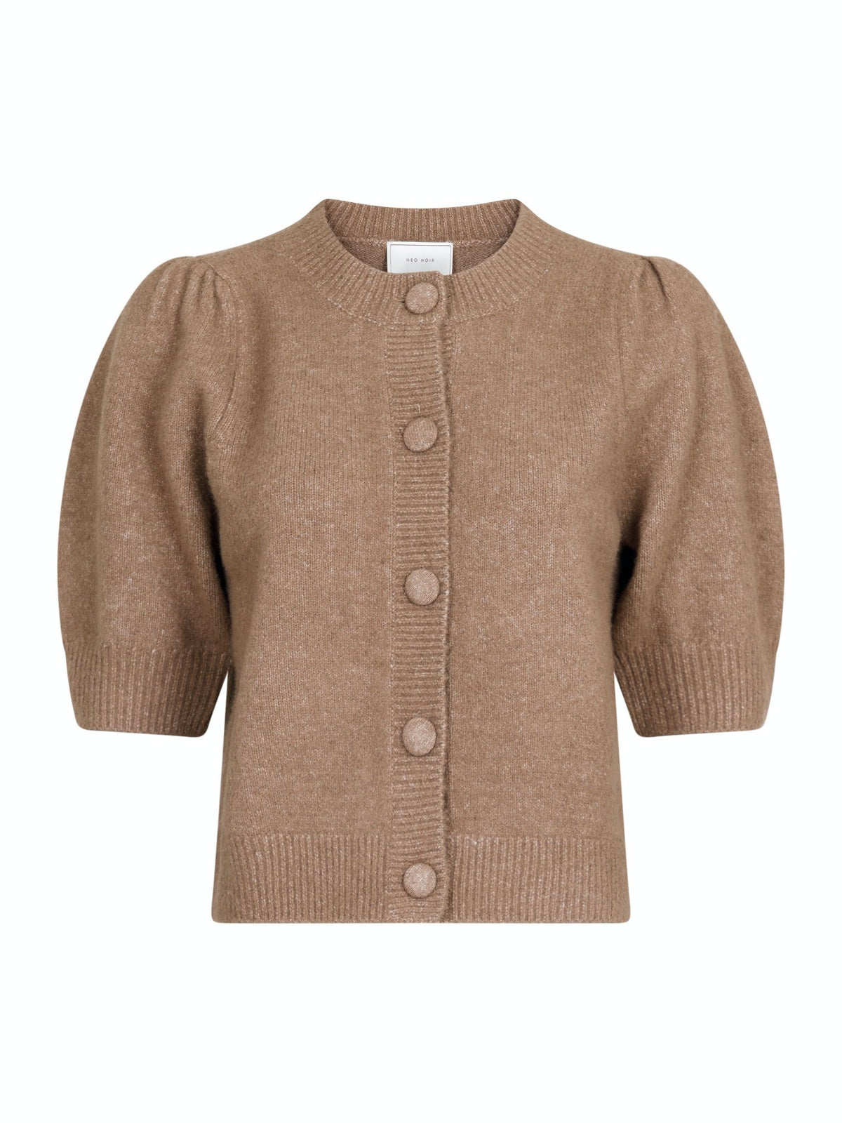 Trudy Knit Cardigan - Dusty Brown