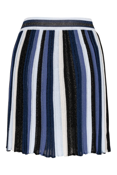 Pleated Skirt - Xenon Blue - MAUD - Skjørt - VILLOID.no