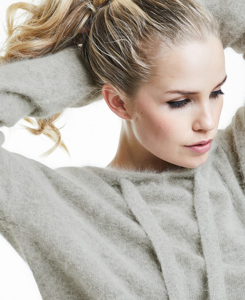 Sienna Sweater - Grey Melange - Line of Oslo - Gensere - VILLOID.no