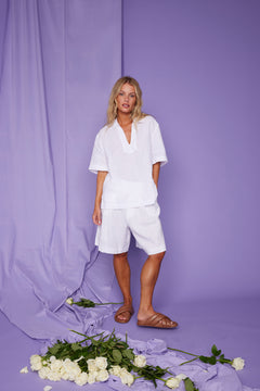 Universe Linen - White