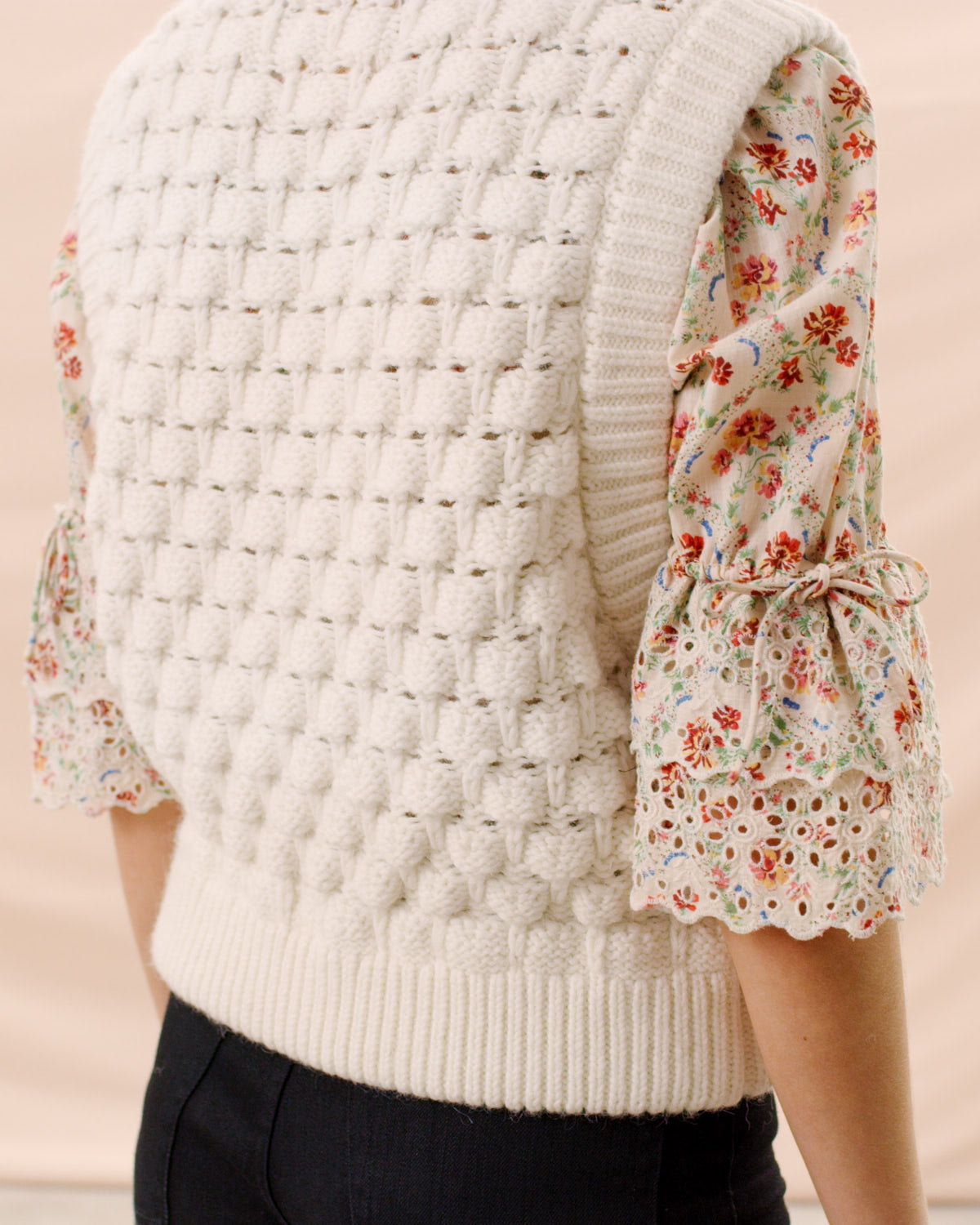 Cotton Knit Vest - Vintage