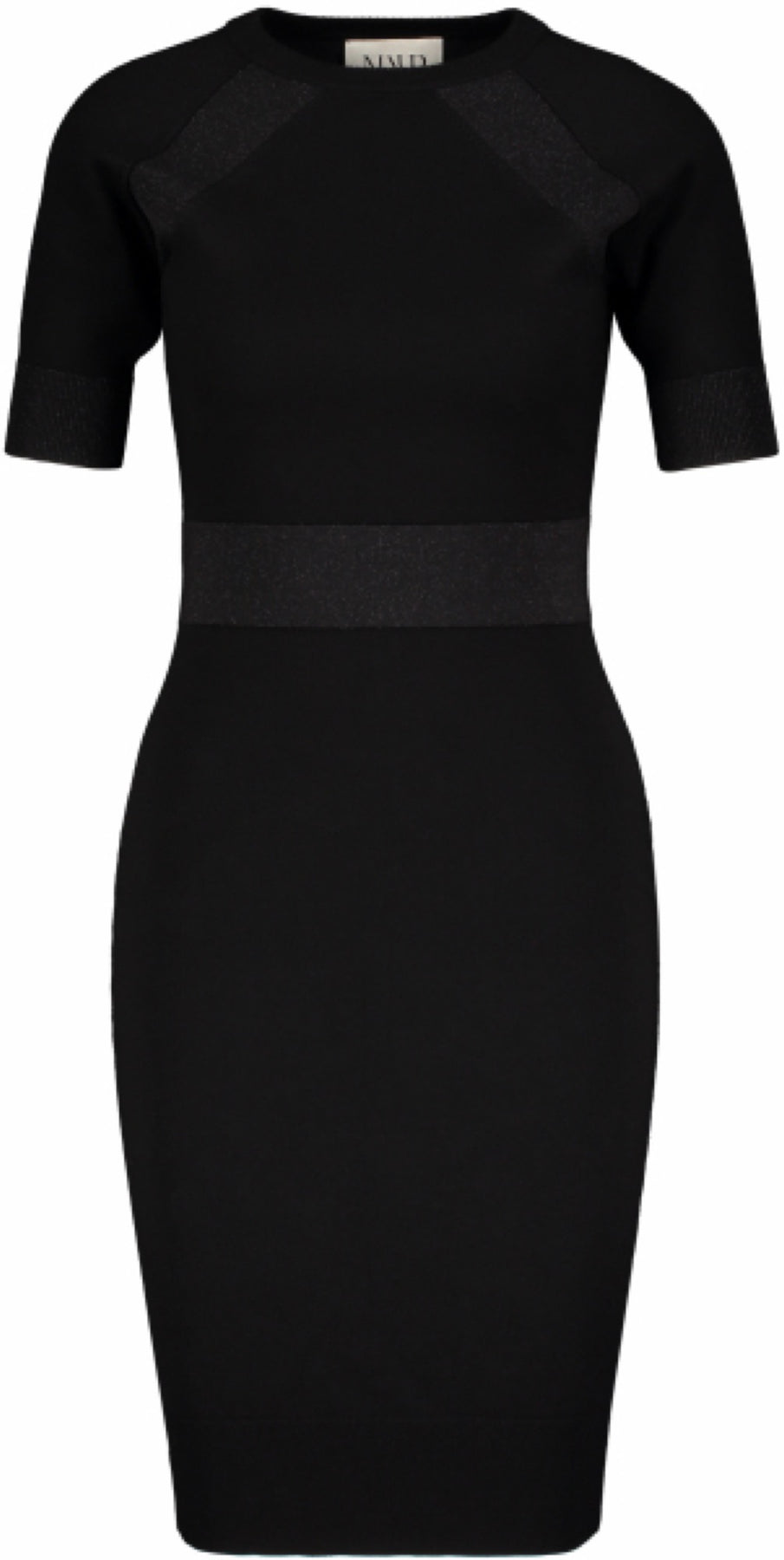 Fancy Knit Dress - Black - MAUD - Kjoler - VILLOID.no