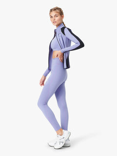 Vida Zip L/S - Lavender Violet