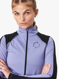 Vida Zip L/S - Lavender Violet