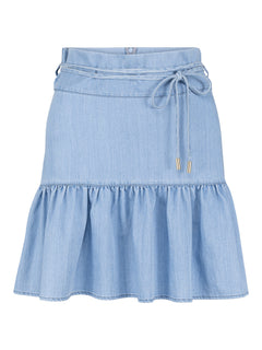 Villie Denim Skirt - Blue Denim
