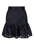 Villie Lace Skirt - Navy