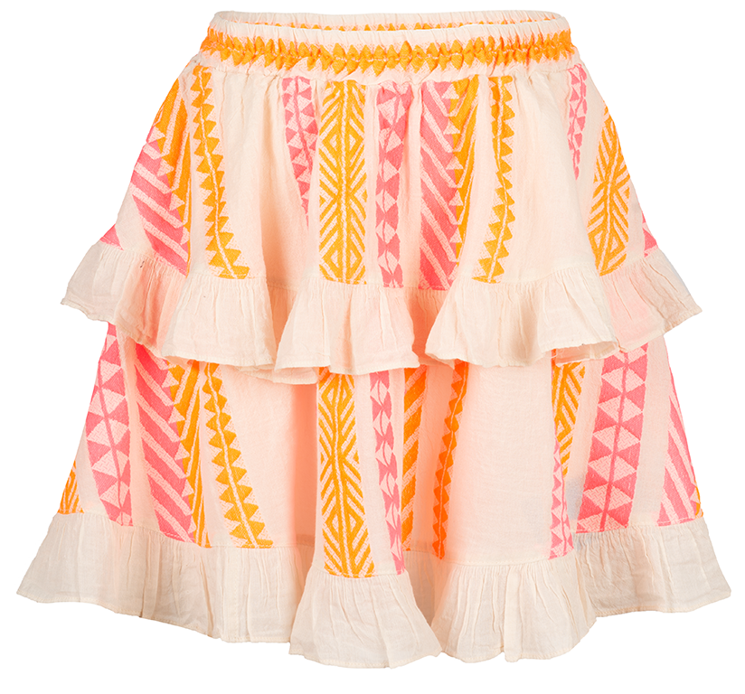 Mykonos Skirt - N.Orange/N.Pink