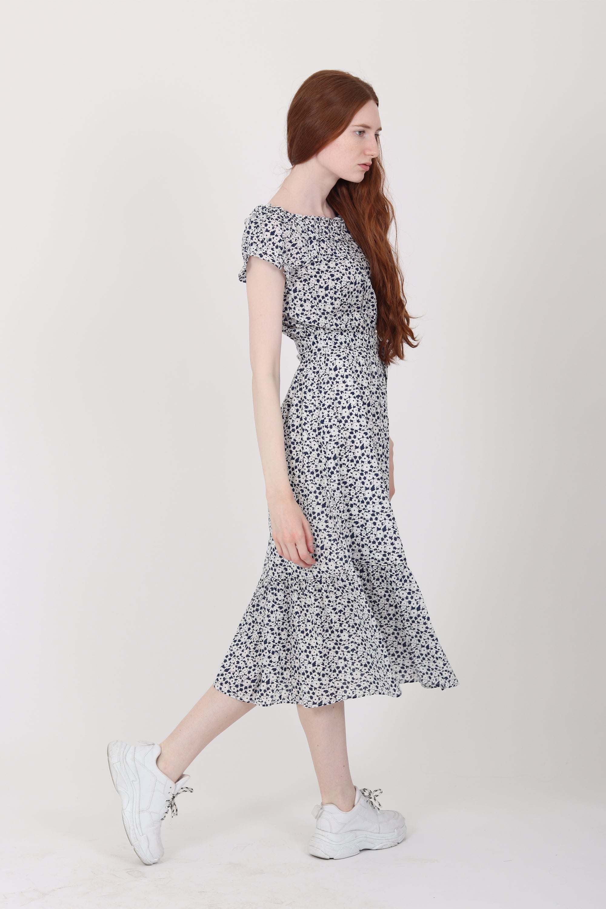 50s Cotton Dress - ByTimo - Kjoler - VILLOID.no
