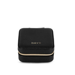 Day Saffiano Zip Square - Black