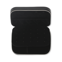 Day Saffiano Zip Box - Black