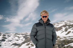 Isbre Ecodown Jakke - Skifergrå