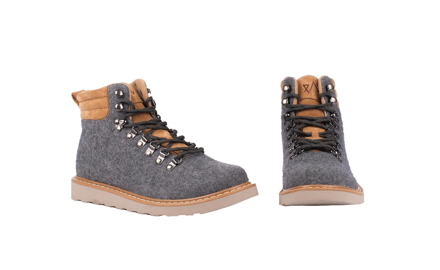 Finse Kongsnut Boot - Mørk Grå - Twentyfour - Sko - VILLOID.no