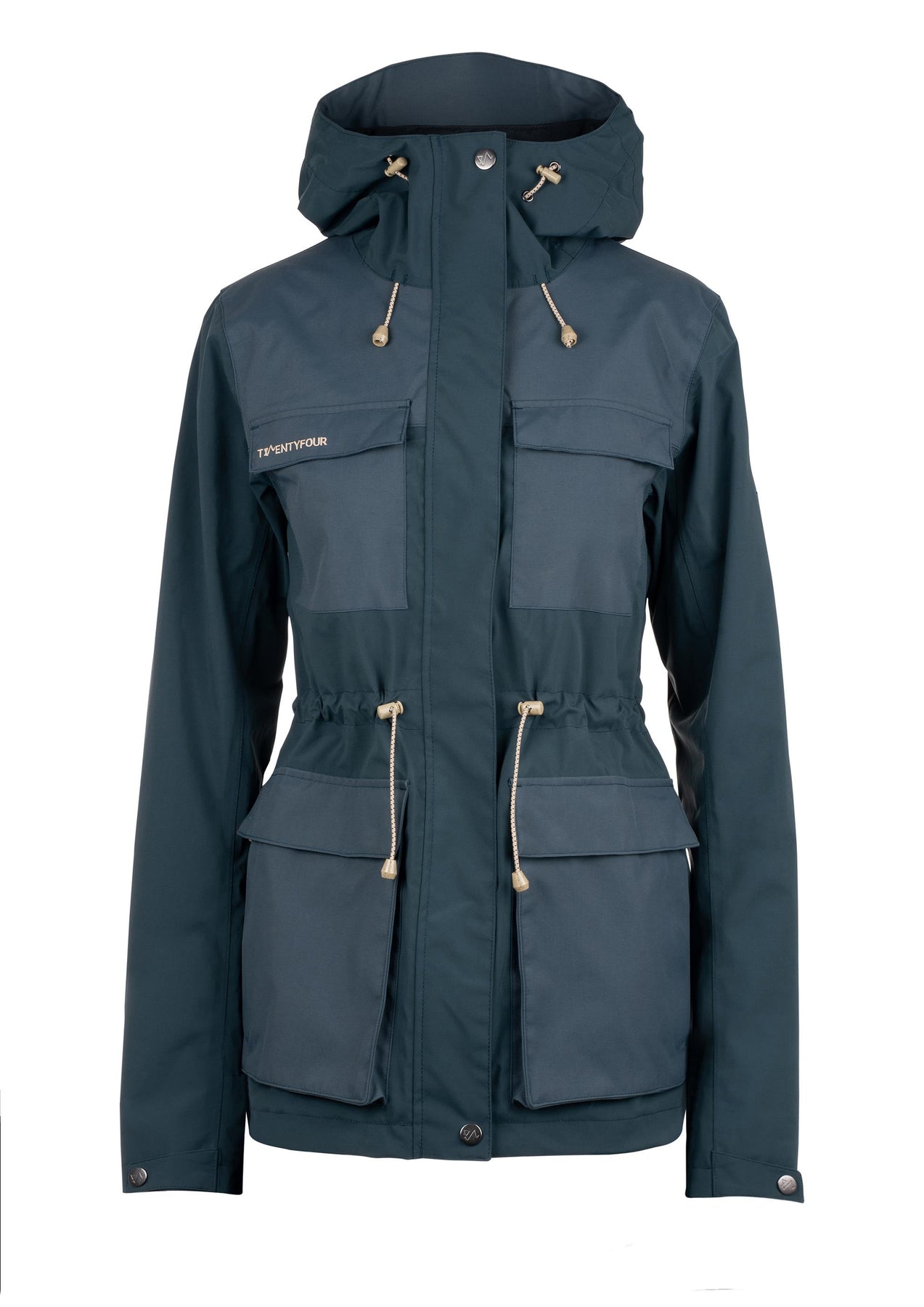 1222 2-Lags Jakke - Mørk Denim