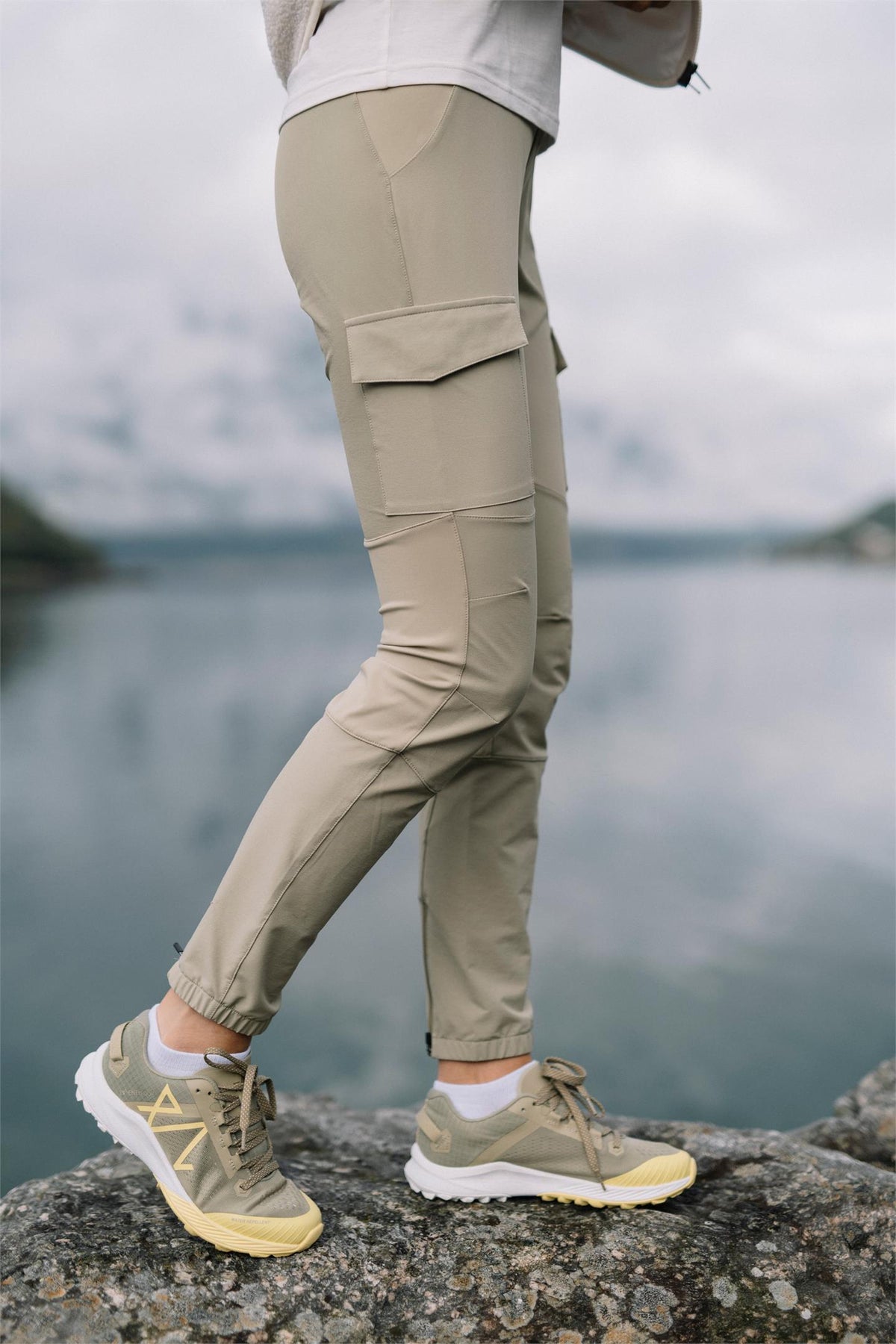 1222 Shape Bukse - Khaki