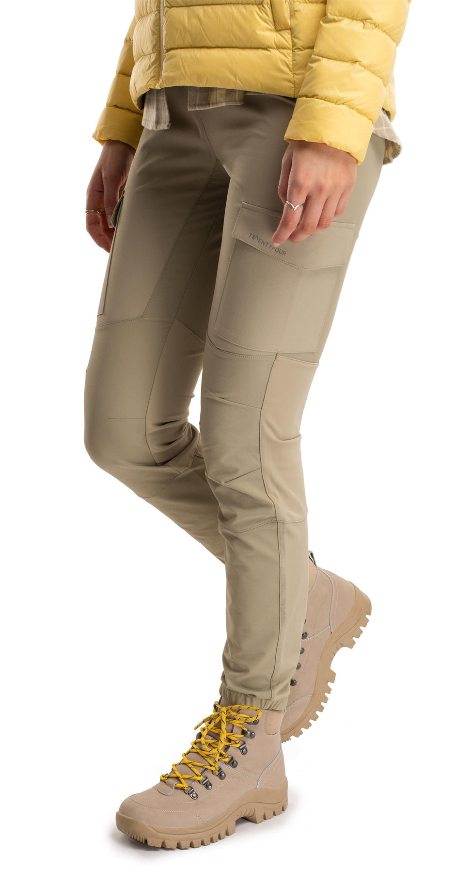 1222 Shape Bukse - Khaki