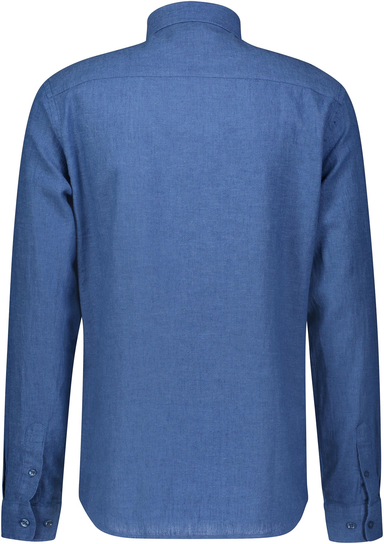 Declan Shirt - Mid Blue Melange