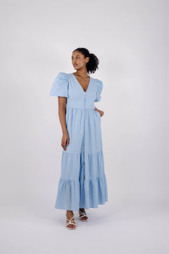 Adelina Dress - Powder Blue