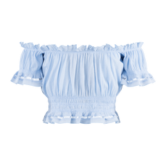 Elsie Top - Light Blue