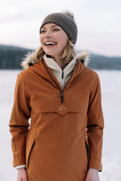 Finse 2.0 2-Lags Anorakk - Cognac