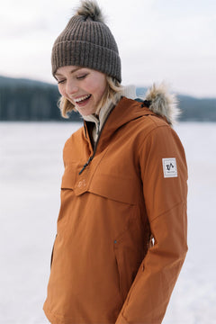 Finse 2.0 2-Lags Anorakk - Cognac