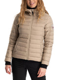 Finse Dunjakke - Beige