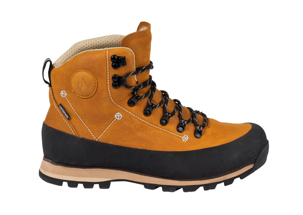 Finse Leather Boot - Lys Brun