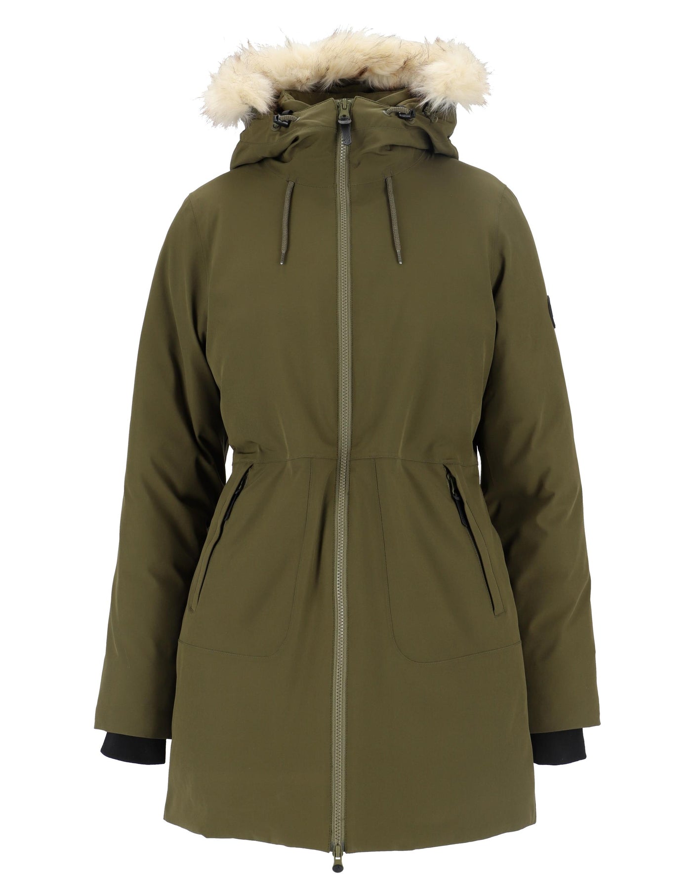 Finse Parkas - Oliven