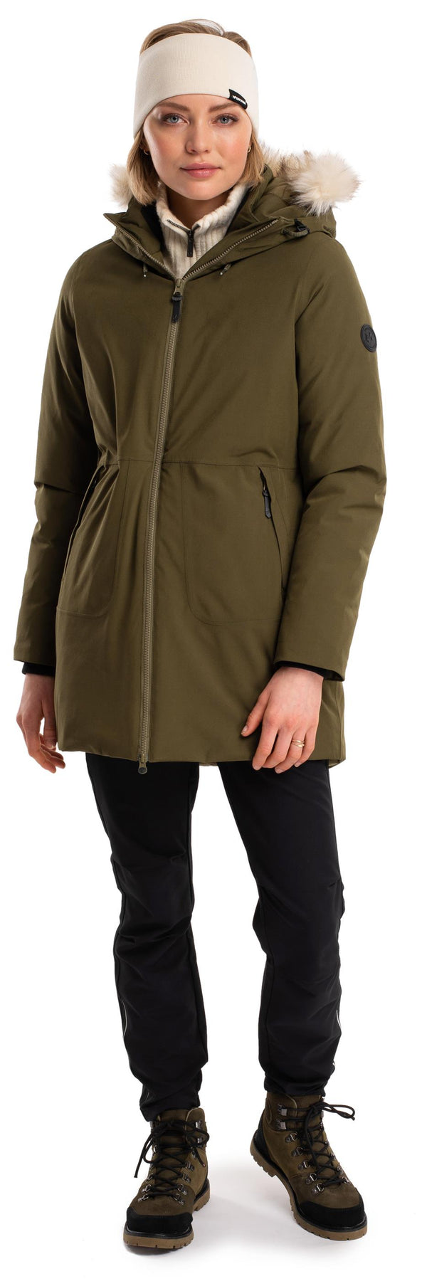 Finse Parkas - Oliven