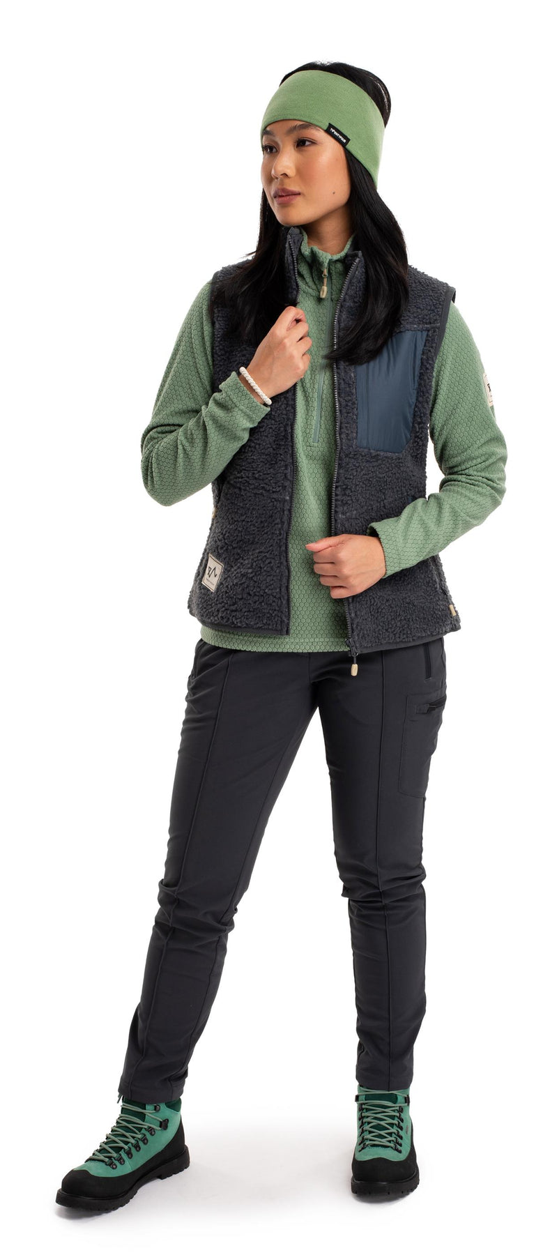 Finse Pile Vest - M Marine