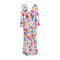 Florissa Dress - White AOP