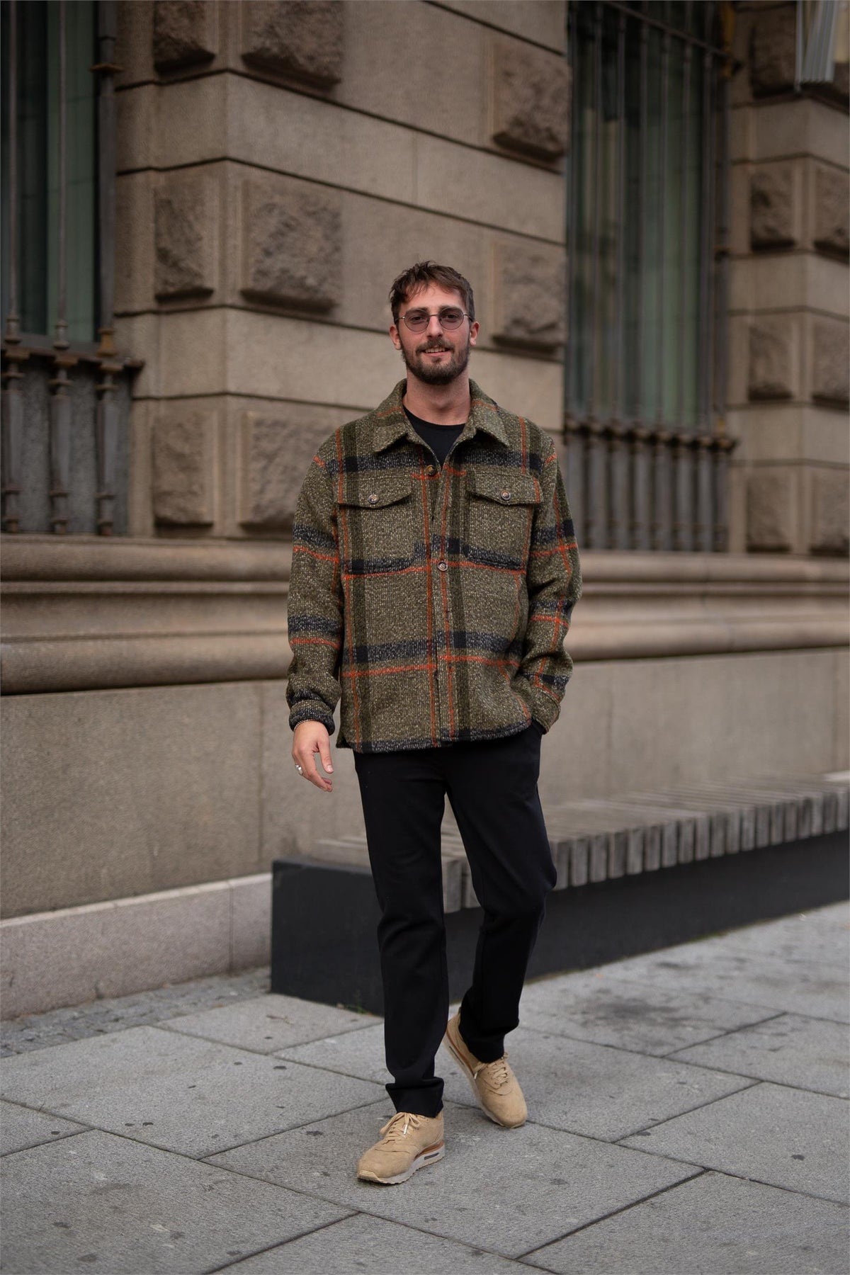 Jesus Overshirt - Olive Multi