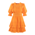 Katia Dress - Persimmon Orange