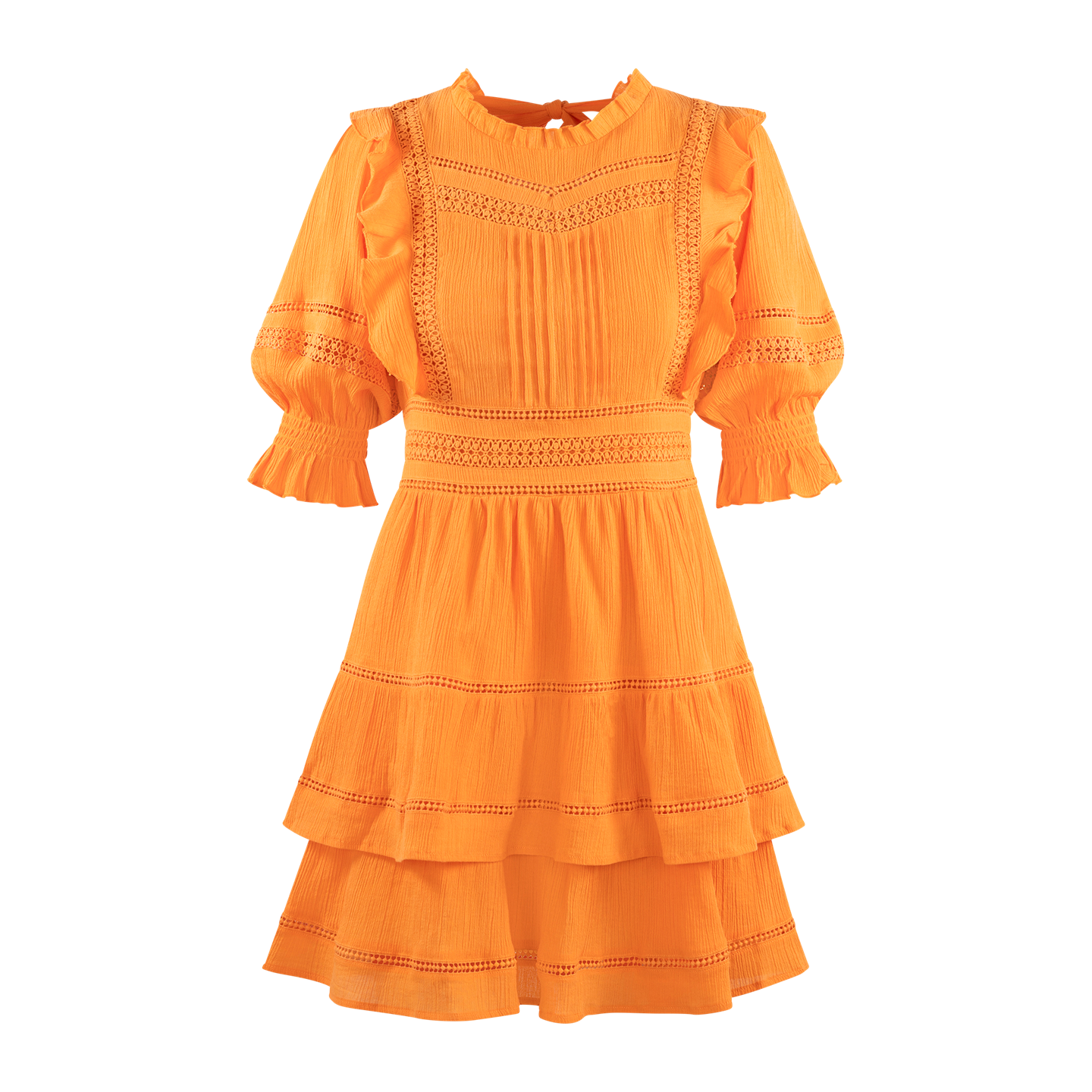 Katia Dress - Persimmon Orange