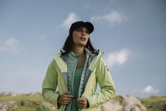 Loen 3-Lags Jakke - Lime