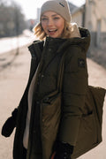 Mellow Ada Parkas - M Oliven