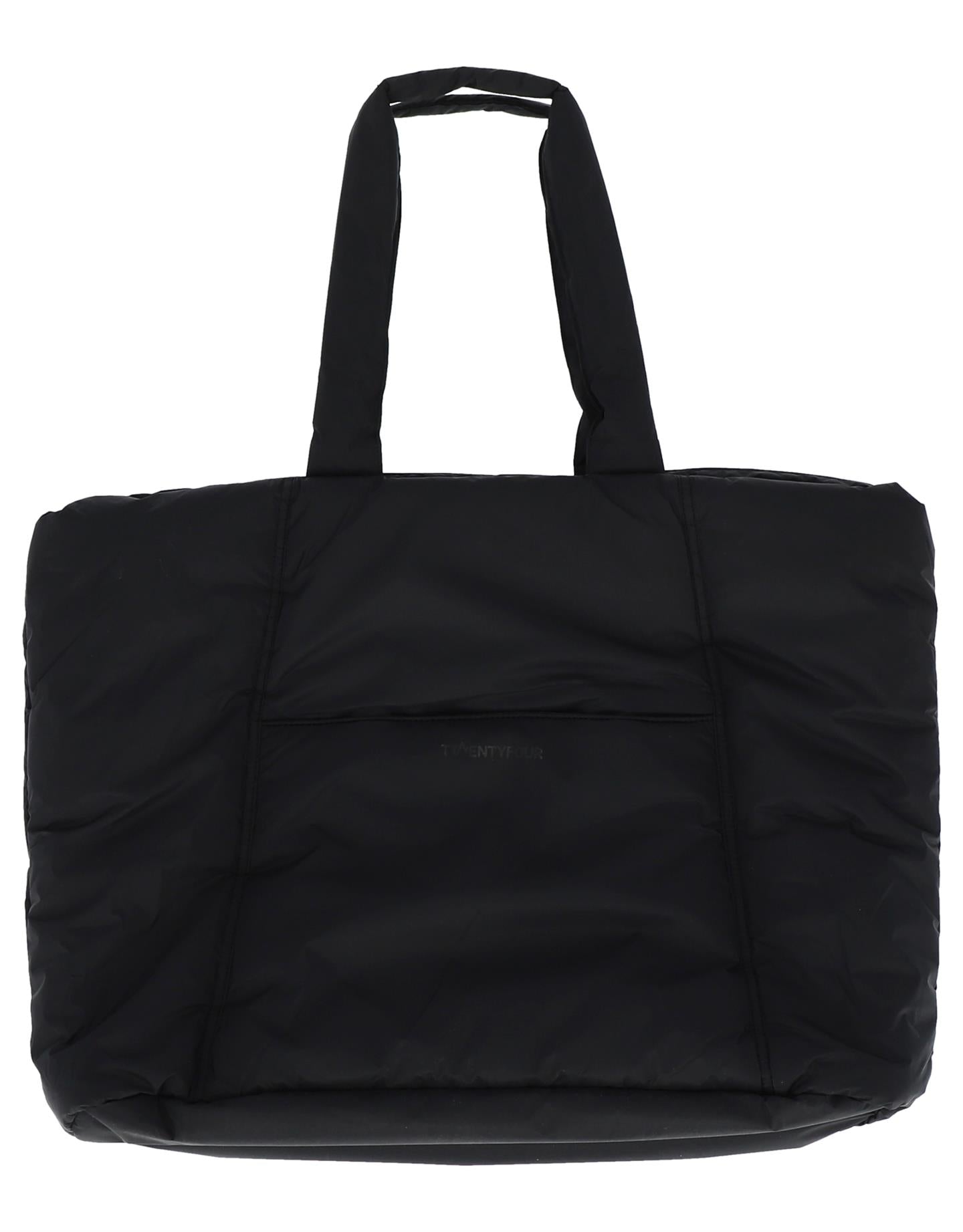 Mellow Ivy Vattert Tote - Sort