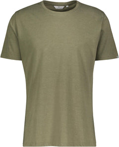 Niklas Basic Tee - Deep Lichen Melange