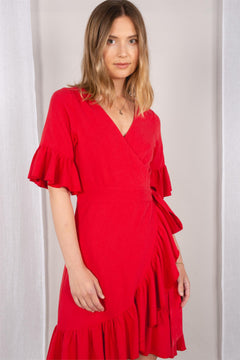 Noor Dress - Red