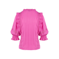 Rebekka Blouse - Super Pink