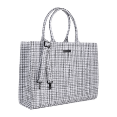 Venice Tote Bag - White/Black