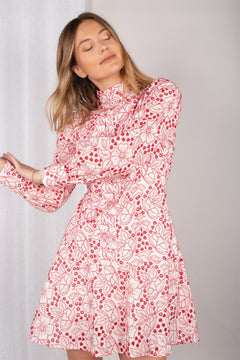 Viola Dress - Red