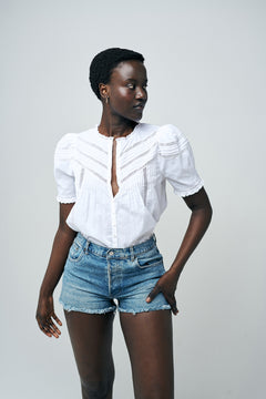 Willow Blouse - White