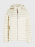 Quilted Hooded Down-Filled Jacket - Light Sandalwood