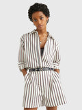 CO Stripe Shorts - Prep Stp/ Desert Sky/ Primary Red