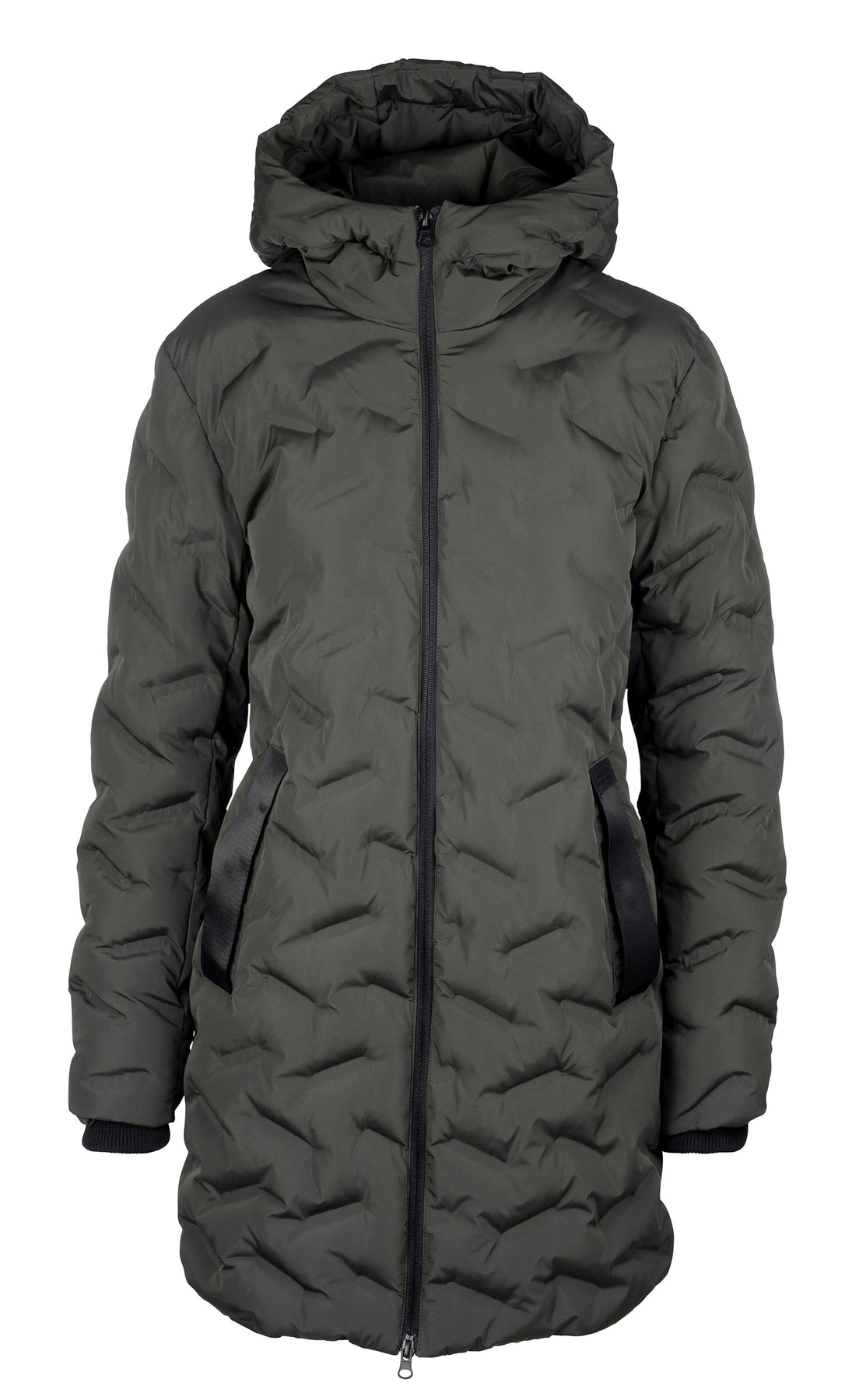 Mellow Lang Parkas - Mørk Timian - Twentyfour - Jakker - VILLOID.no