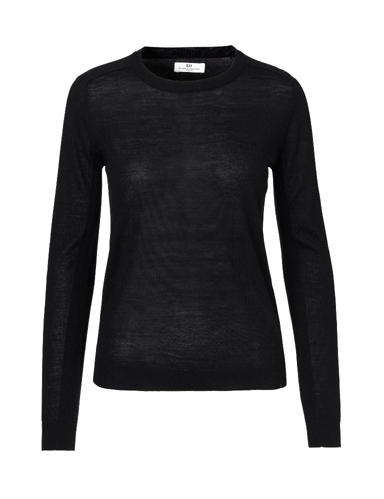 Day Whitney Sweater - Black - DAY - Gensere - VILLOID.no