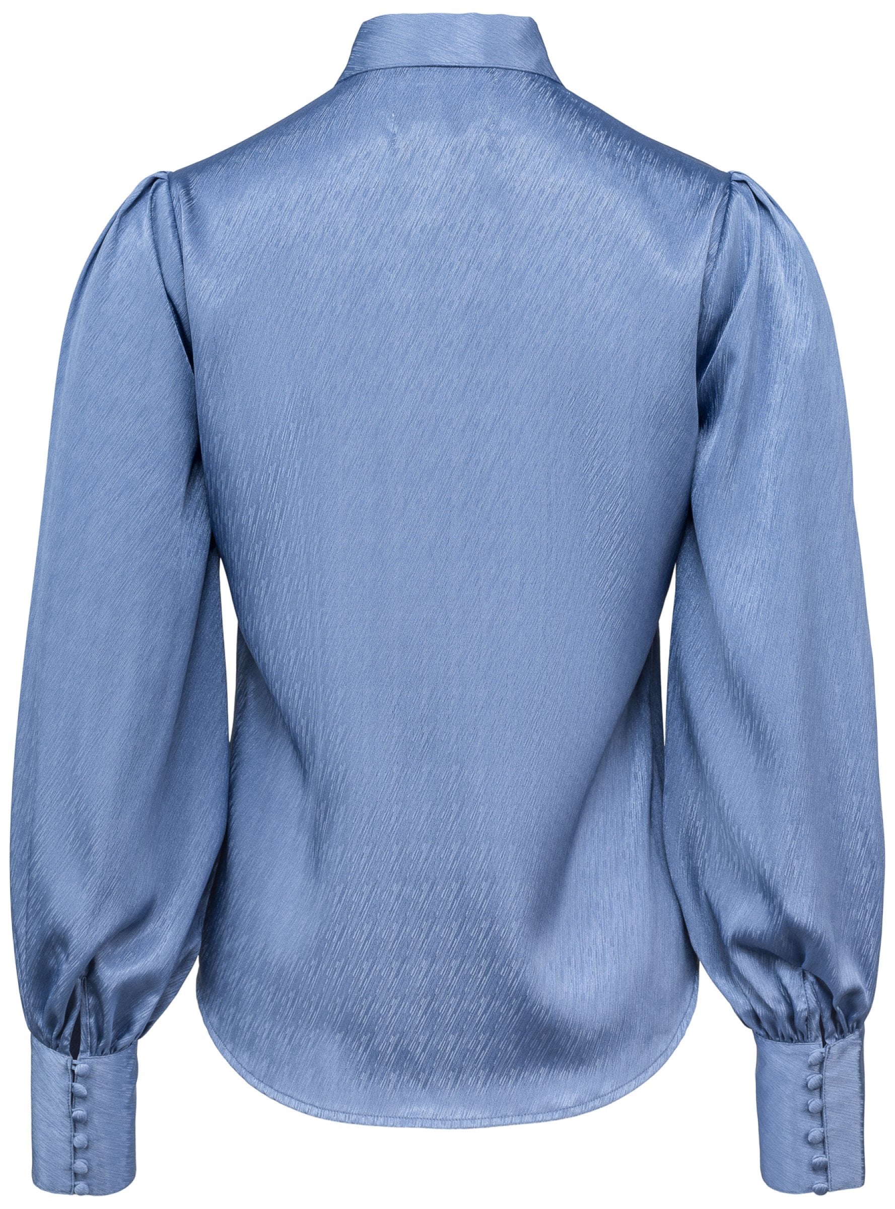 Rouleau Cuff Shirt - Blue Horizon - MAUD - T-skjorter & Topper - VILLOID.no