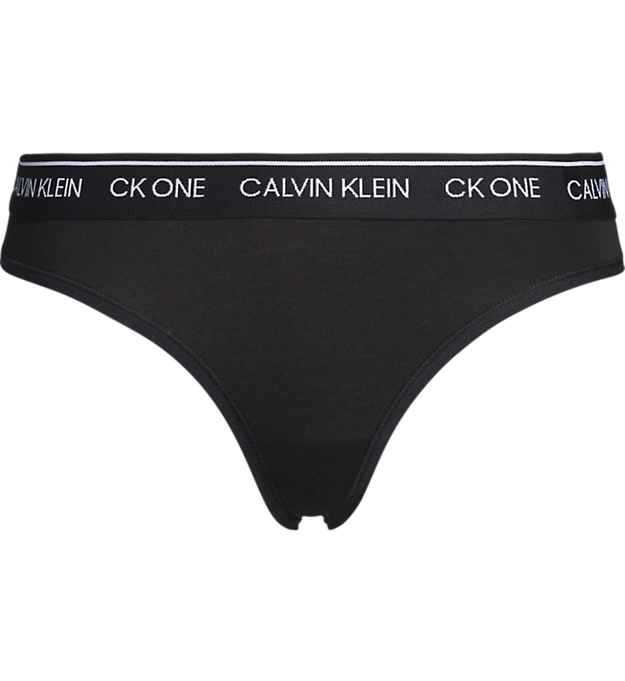 CK One Thong - Black - Calvin Klein - Undertøy - VILLOID.no