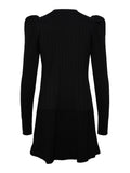 Yaselina LS Knit Dress - Black